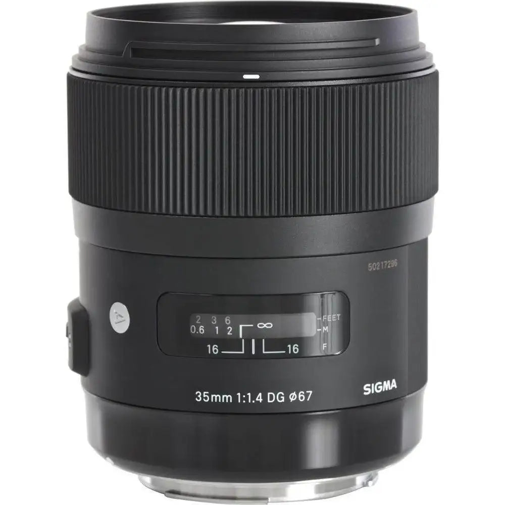 Sigma 35mm f/1.4 DG HSM Wide Angle Telephoto Lens for Canon EF Mount - Hipeon