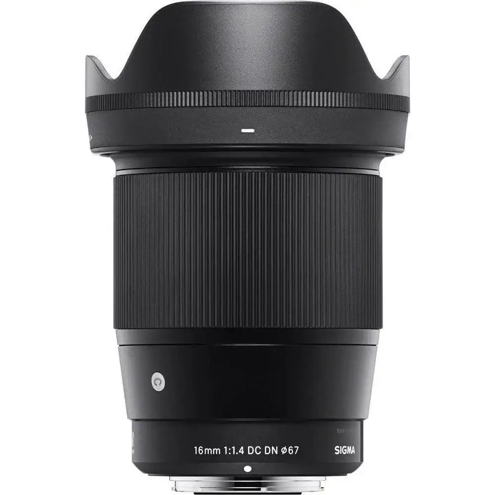 Sigma 16mm f/1.4 DC DN C Lens - Sony E Mount - Hipeon