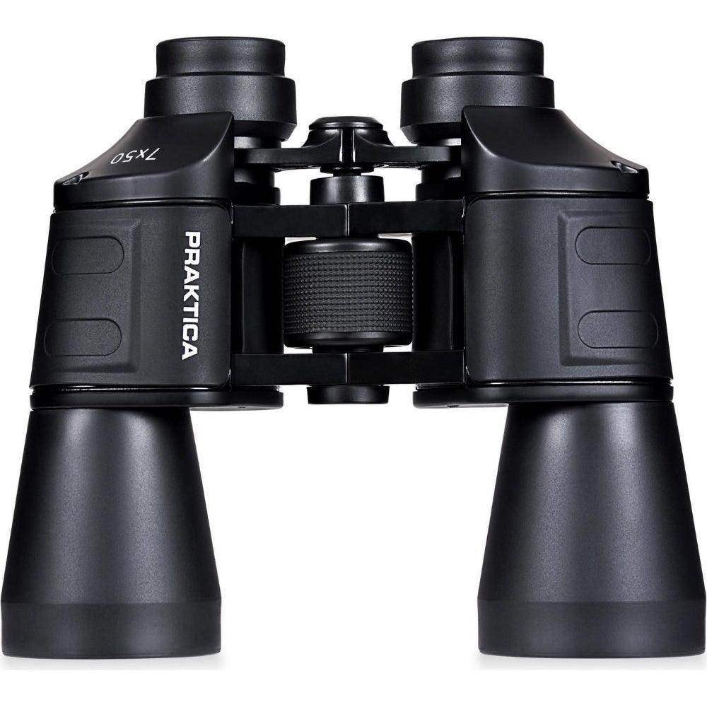 PRAKTICA Falcon 7x50mm Porro Prism Field Binoculars - Black - Binoculars Only - Hipeon