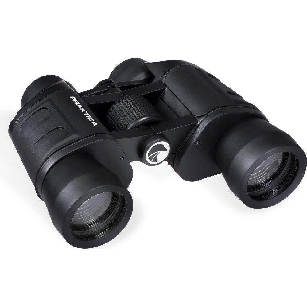 PRAKTICA Falcon 8x40mm Wide Angle Porro Prism Field Binoculars - Black - Binoculars Only - Hipeon