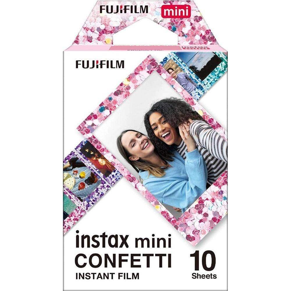 Fujifilm Instax Mini Instant Photo Film - Confetti - Pack of 10 - Hipeon