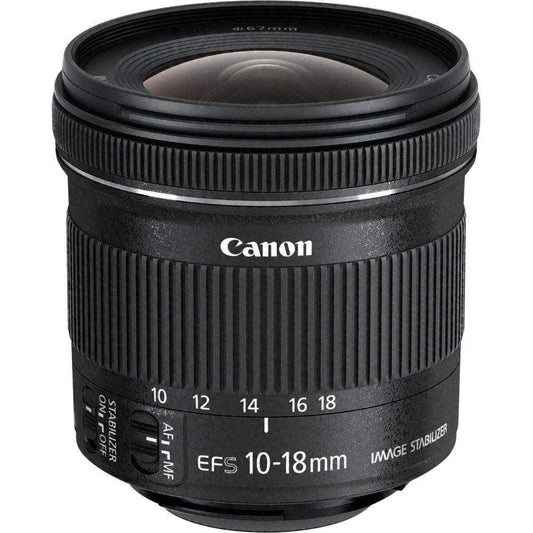 Canon EF-S 10-18mm f/4.5-5.6 IS STM Lens - Hipeon