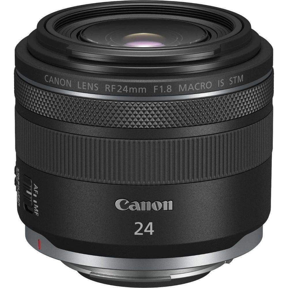 Canon RF 24mm F1.8 MACRO IS STM Lens - Black - Hipeon