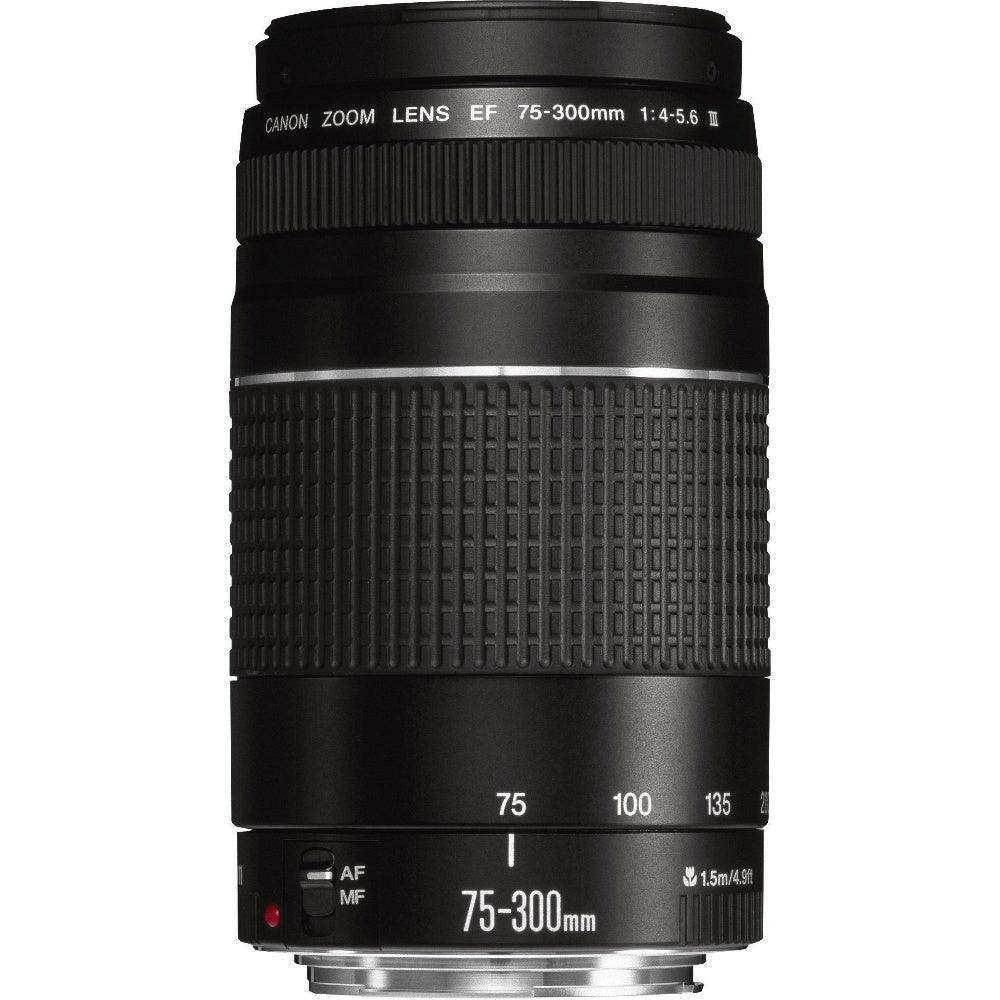 Canon EF 75-300mm f/4.0-5.6 III Filter Size 58mm Zoom Lens (Not USM) - Hipeon