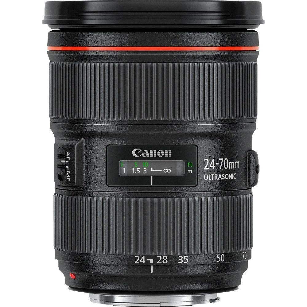 Canon EF 24-70mm f2.8 L II USM Lens inc LP1219 Case & EW-88C Hood - Hipeon
