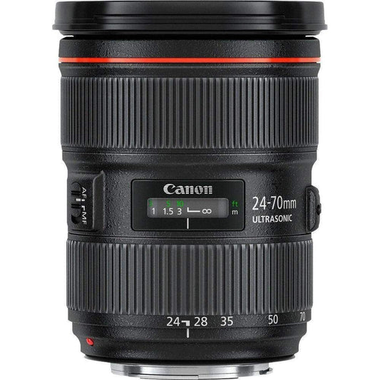Canon EF 24-70mm f2.8 L II USM Lens inc LP1219 Case & EW-88C Hood - Hipeon