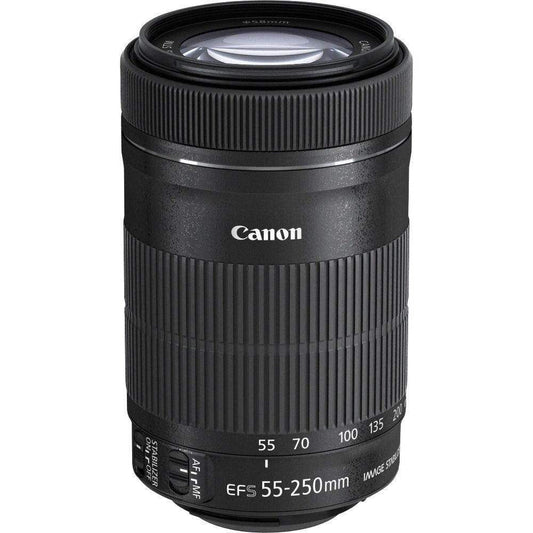 Canon EF-S 55-250mm f/4.0-5.6 IS STM Lens - Hipeon