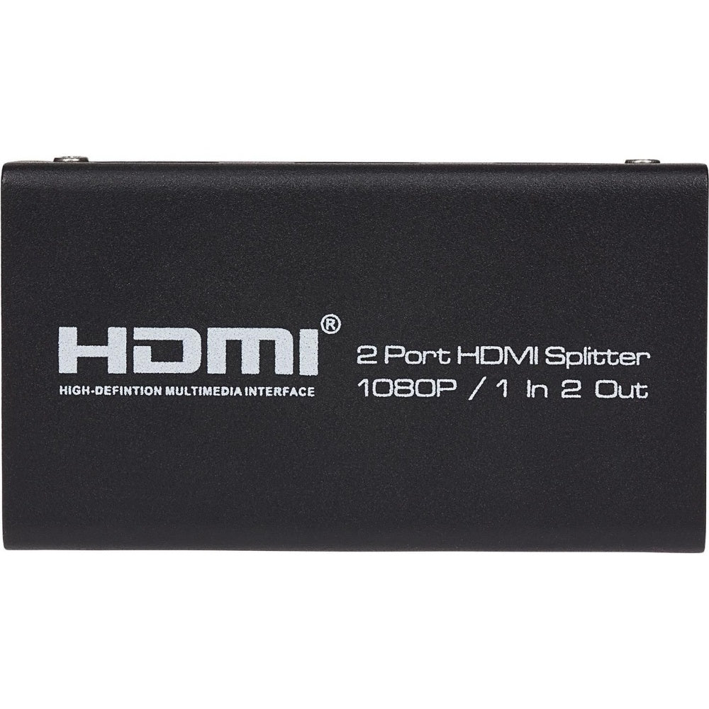 Maplin HDMI Splitter Hub 1Port In 2 Ports Out Ultra HD 4K/30fs 10.2Gps - Hipeon