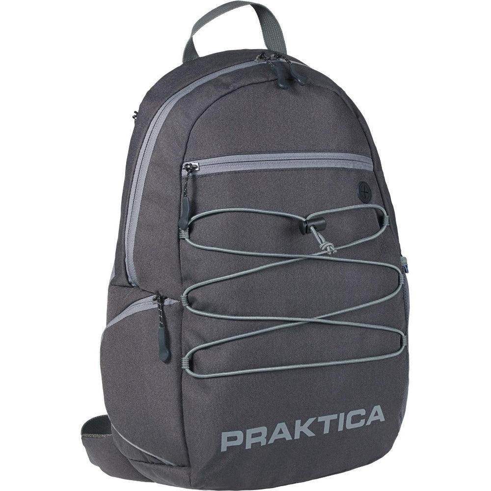 PRAKTICA All Weather Day 12L Backpack with Rain Cover & Binocular Pocket - Grey - Hipeon