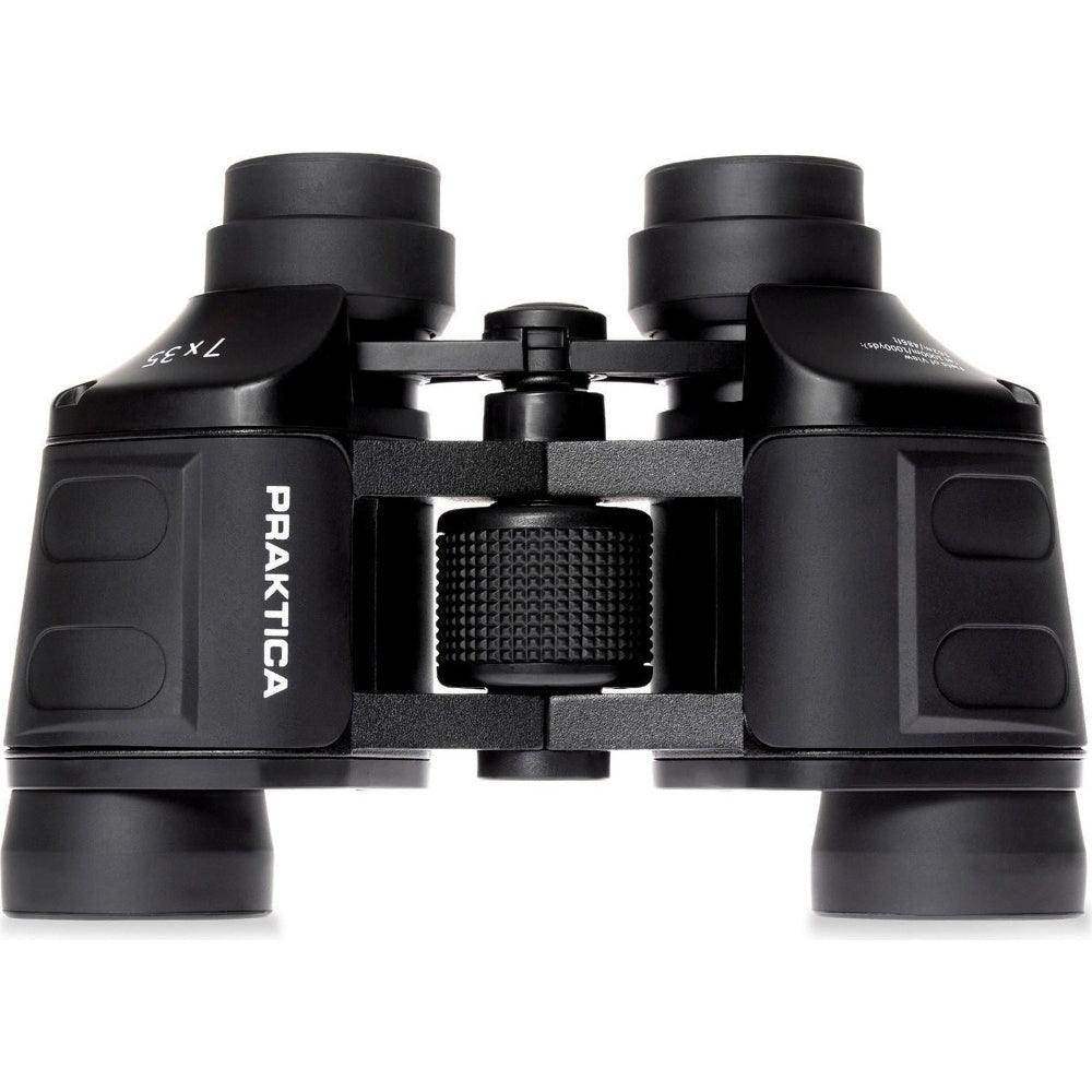 PRAKTICA Falcon 7x35mm Wide Angle Porro Prism Field Binoculars - Black - Hipeon