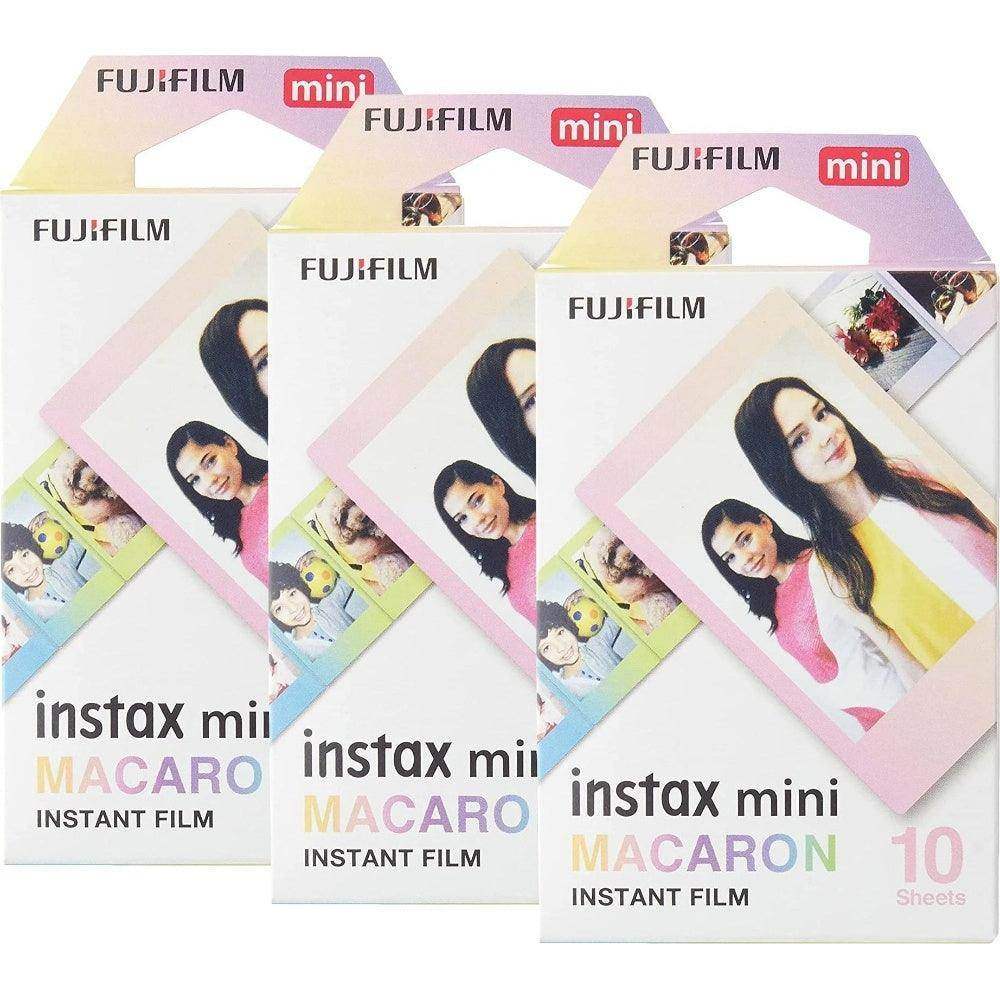 Fujifilm Instax Mini Instant Photo Film - Macaron - Pack of 30 - Hipeon