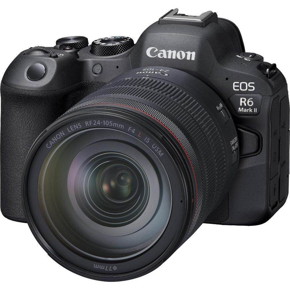 Canon EOS R6 Mark II Full Frame Mirrorless Camera RF 24-105 F4L IS USM Lens Kit - Hipeon
