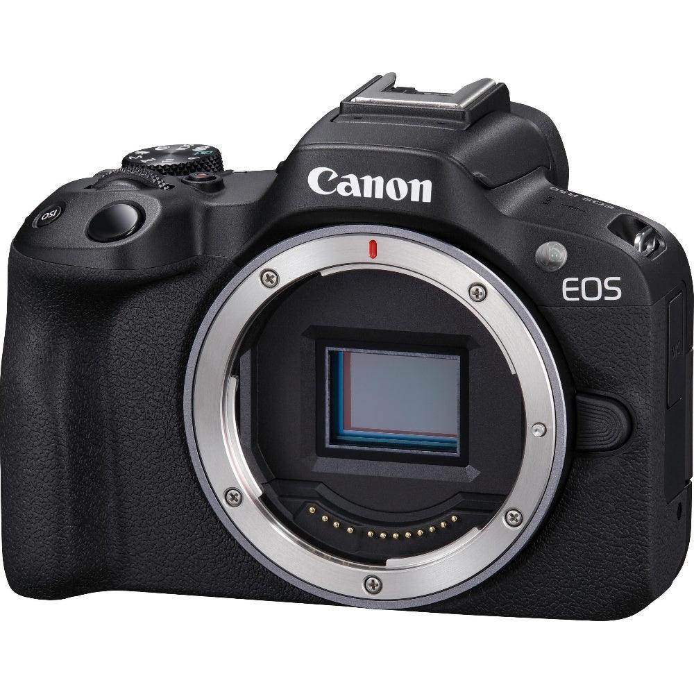 Canon EOS R50 APS-C Mirrorless Camera Body Only - Black - Hipeon