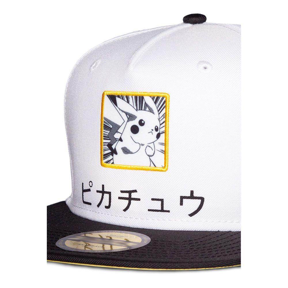 POKEMON Pikachu Japanese Patch Snapback Baseball Cap - Hipeon