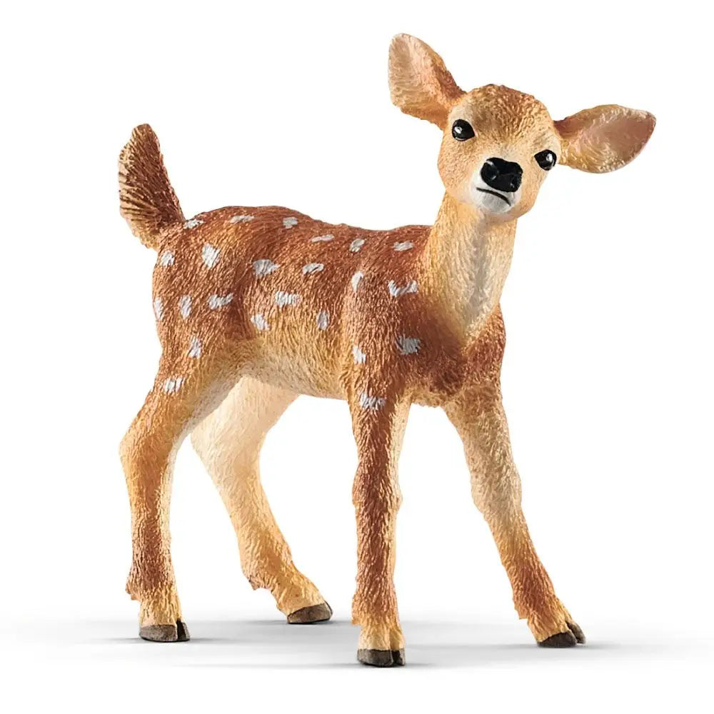SCHLEICH Wild Life White-tailed Fawn Toy Figure - 6058