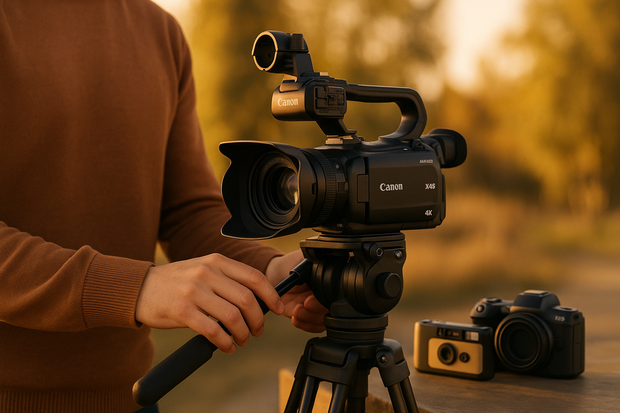 Magazine feature image for Cameras Shaping Visual Storytelling, highlighting cameras in a product-led editorial style.