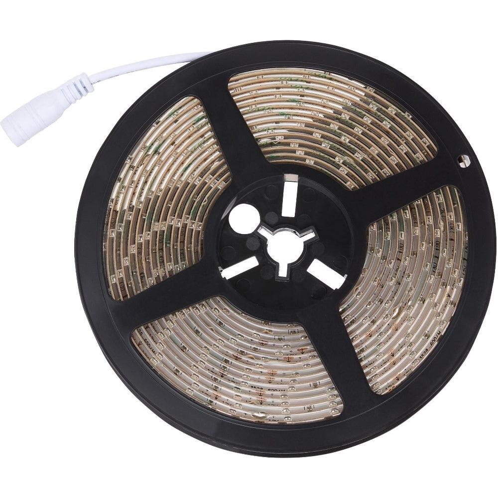 LR Technology Splash-Proof LED Tape Strip Light Kit - White 5m