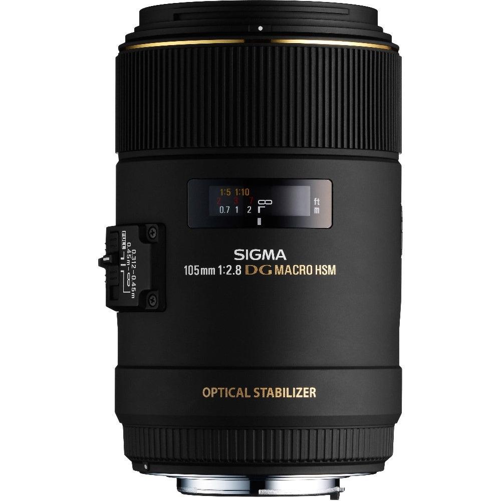 Sigma 105mm f/2.8 EX DG HSM Macro Lens for Canon EF Mount