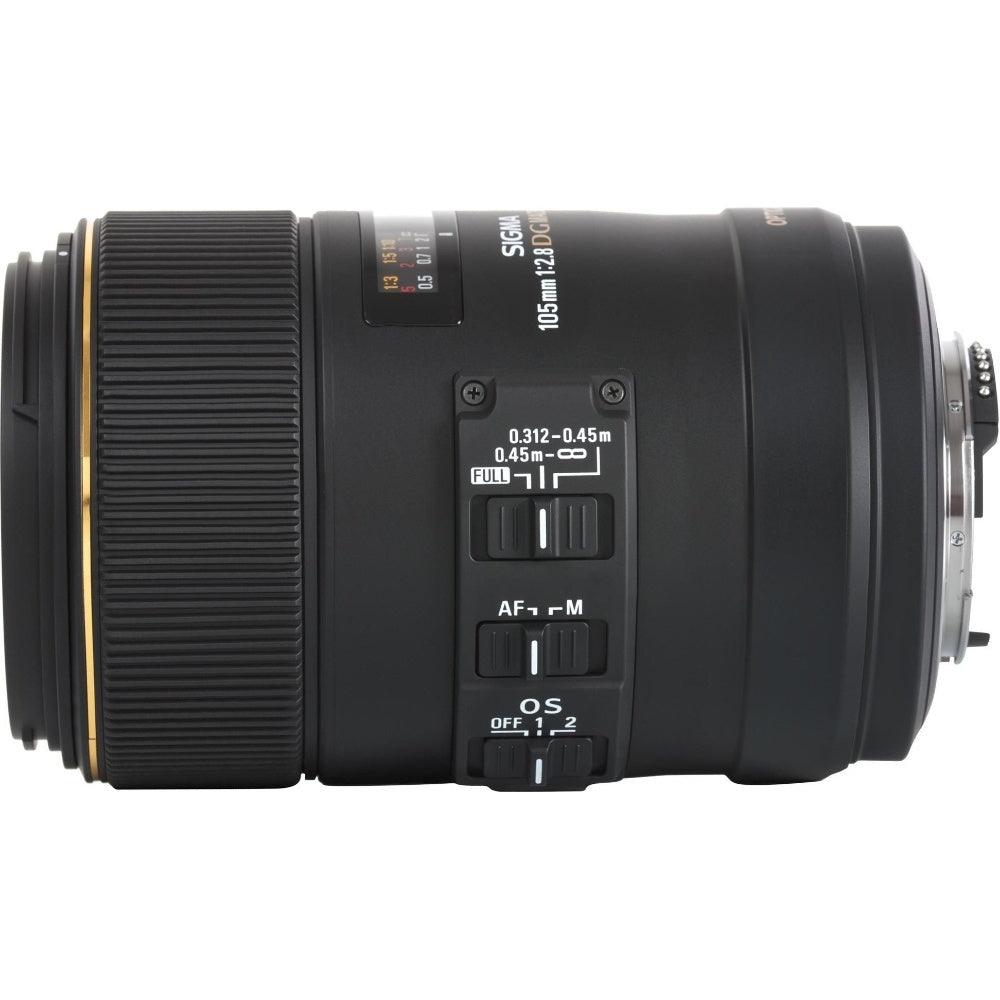 Sigma 105mm f/2.8 EX Macro DG HSM Macro Lens for Nikon D Mount