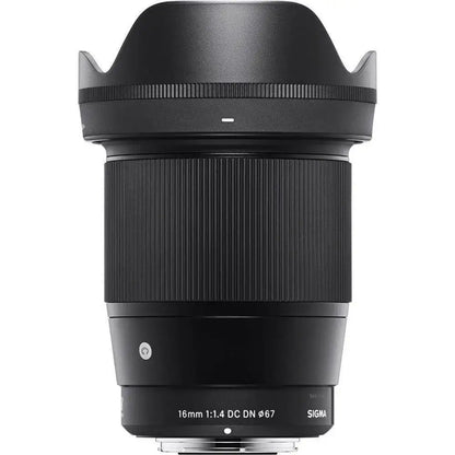 Sigma 16mm f/1.4 DC DN C Lens - Sony E Mount - Hipeon