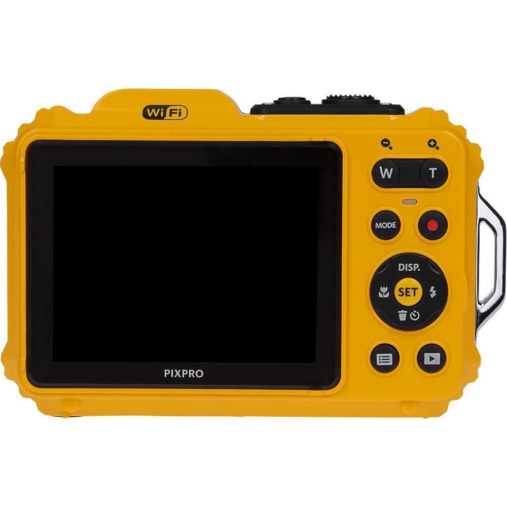 Kodak PIXPRO WPZ2 16MP 4x Zoom Tough Compact Camera - Yellow - Camera Only