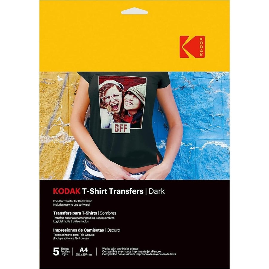 Kodak T-Shirt Transfers - Dark 5 Pack