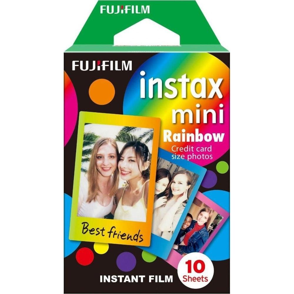 Fujifilm Instax Mini Instant Photo Film - Rainbow - Pack of 10