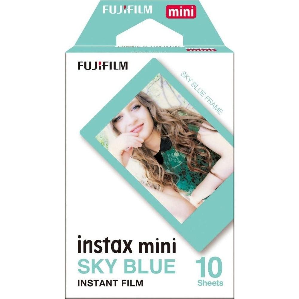 Fujifilm Instax Mini Instant Photo Film - Sky Blue - Pack of 10