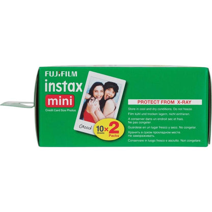 Fujifilm Instax Mini Instant Photo Film - White - Pack of 20