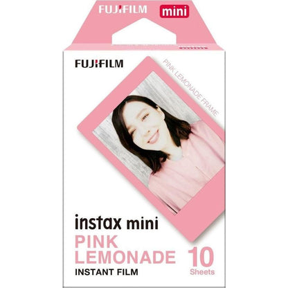 Fujifilm Instax Mini Instant Photo Film - Pink Lemonade - Pack of 10