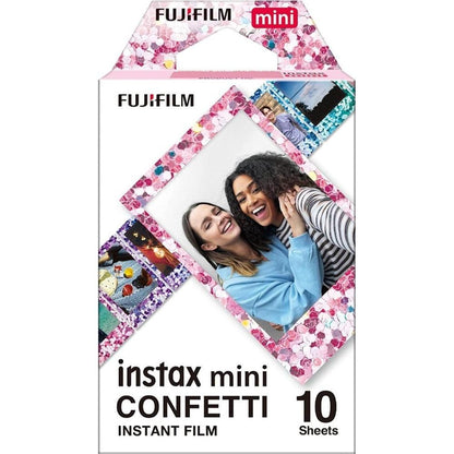 Fujifilm Instax Mini Instant Photo Film - Confetti - Pack of 10