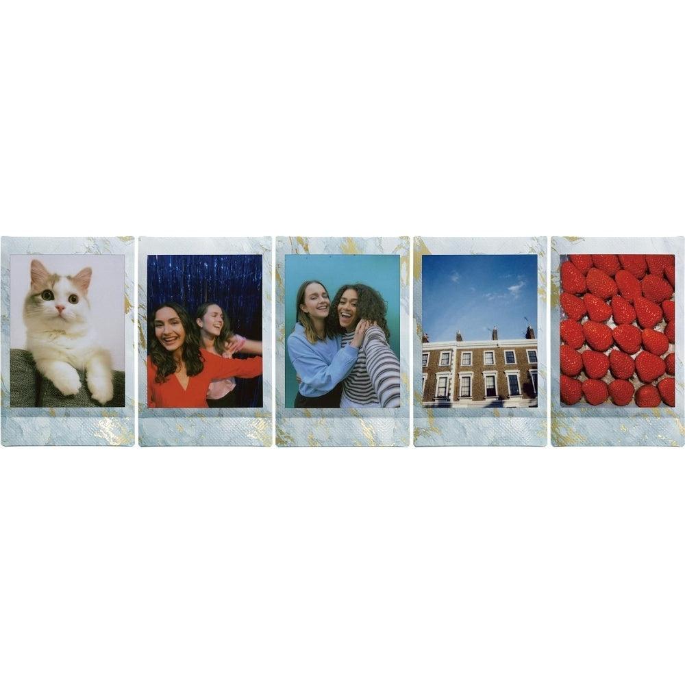 Fujifilm Instax Mini Instant Photo Film - Blue Marble - Pack of 10