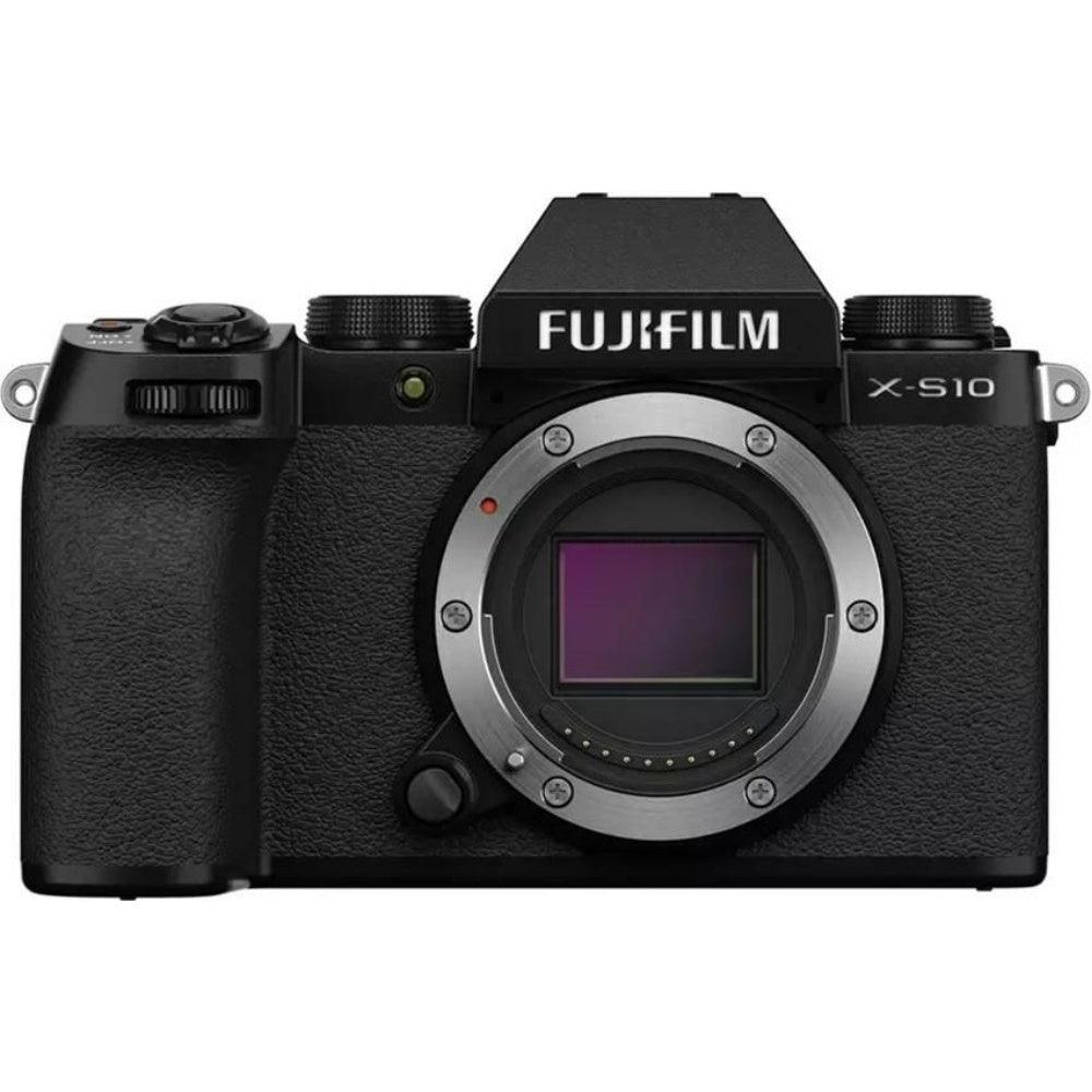 Fujifilm X-S10 Mirrorless Camera - Black - Camera Only