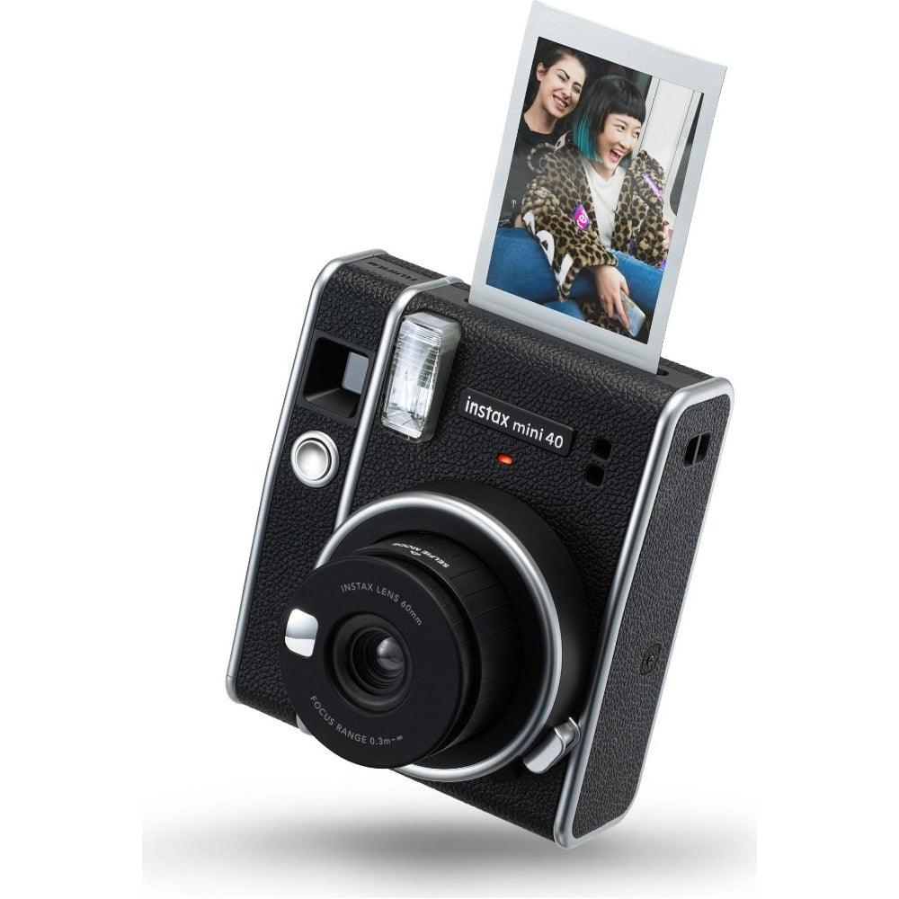 Fujifilm Instax Mini 40 Instant Camera - Black - Camera Only