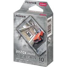 Fujifilm Instax Mini Stone Grey Deco Photo Film - Pack of 10 - Instant Film | Hipeon