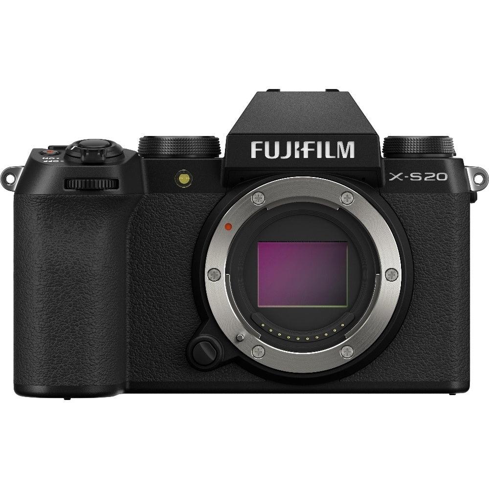 Fujifilm X-S20 Mirrorless Digital Camera - Black - Camera Only