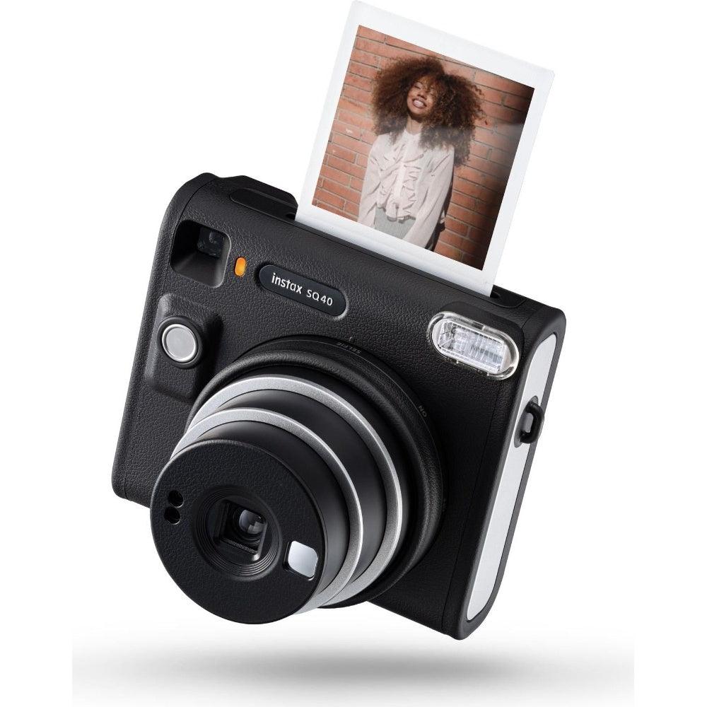 Fujifilm Instax Square SQ40 Instant Camera - Black - Camera Only