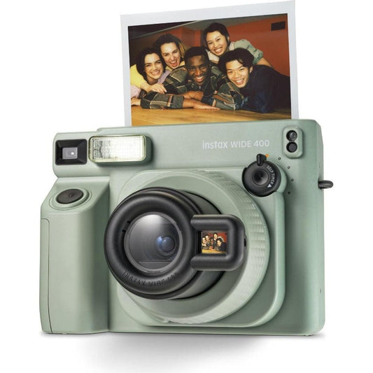 Fujifilm Instax Wide 400 EX D Instant Camera - Sage Green - Camera Only