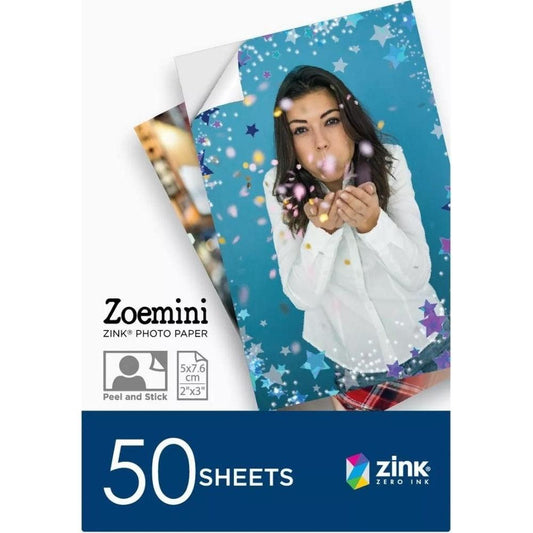 Canon Zoemini Zink Photo Paper 50 Sheet Pack