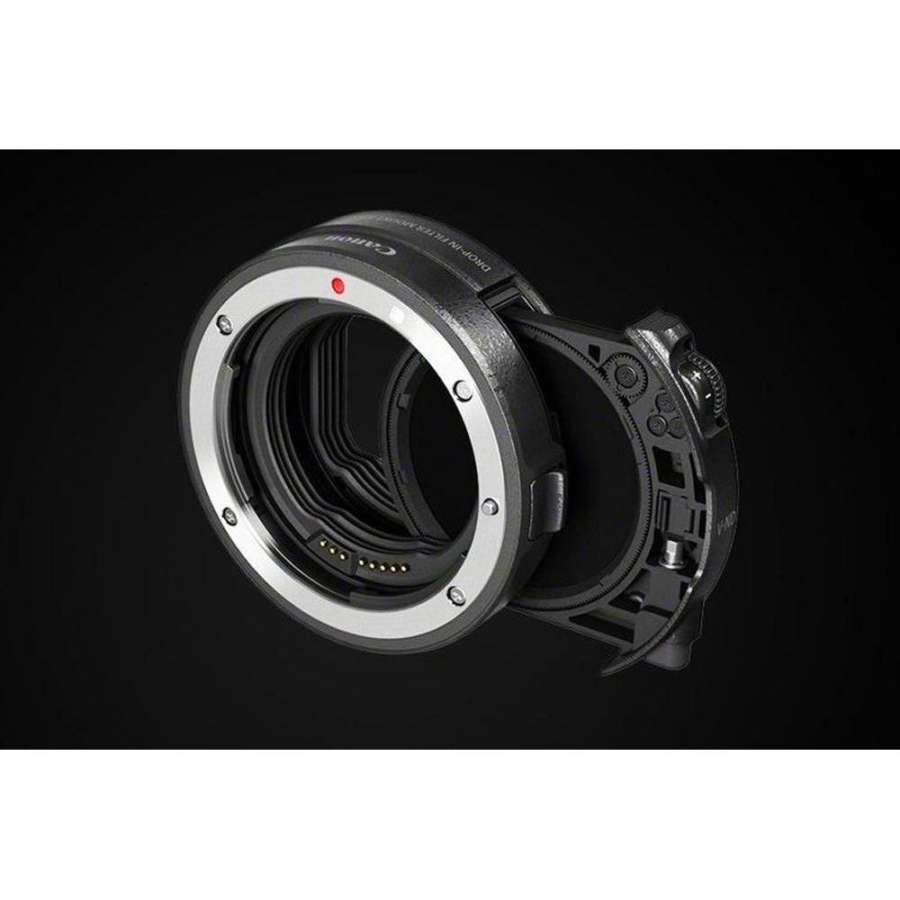 Canon EF-EOS R Drop-In Filter Adapter with Drop-In Variable ND Filter