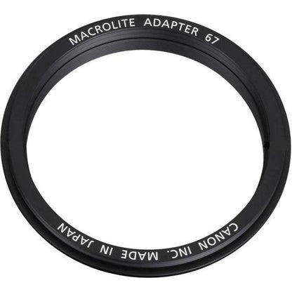 Canon ML-67 Macrolite Ring Flash Adapter for 67mm Filter Thread Lenses