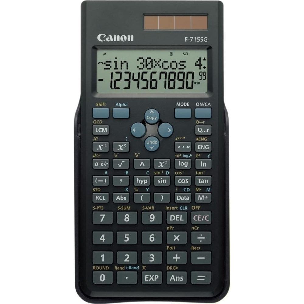 Canon F-715SG Scientific Calculator - Black