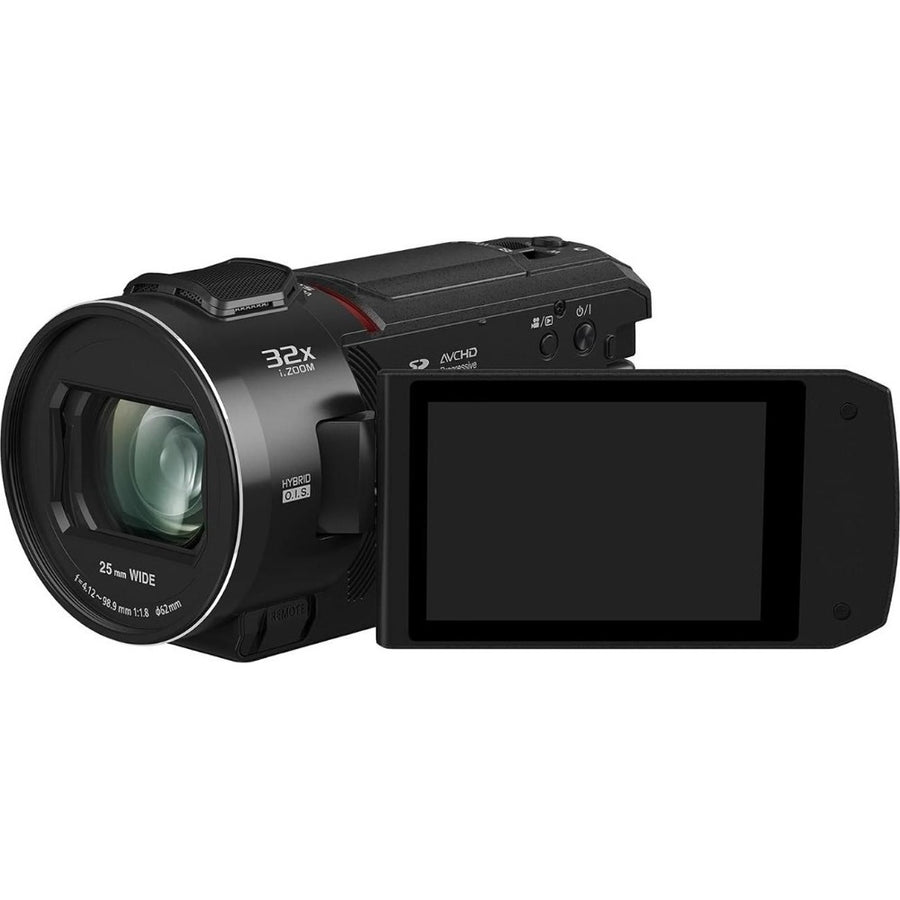 Panasonic HC-VX3 Camcorder Black 4K FHD 8.57MP 24xZoom 3.0LCD SD/SDHC/SDXC