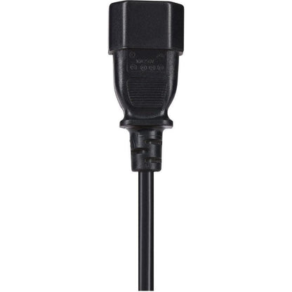 Maplin Power Lead IEC C14 Male Plug to C13 Female Extension Lead 2m - Black