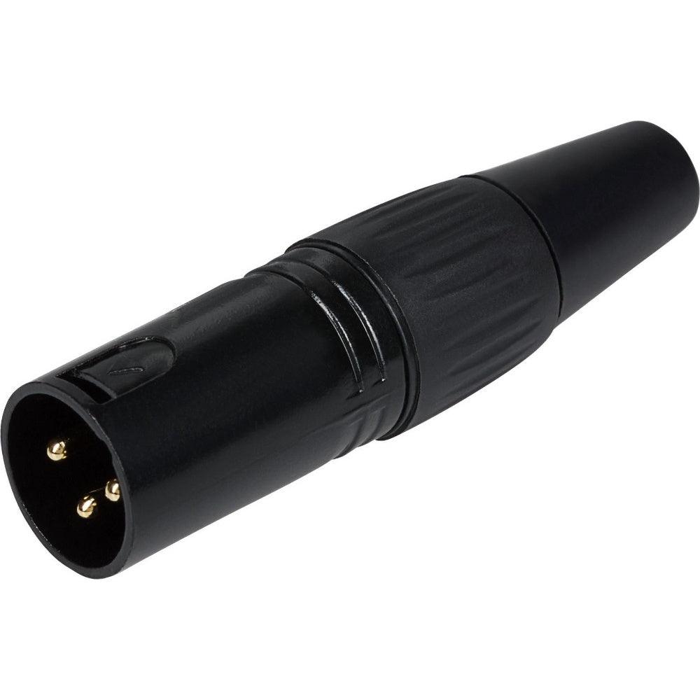 Maplin XLR Male Connector Gold Plated Copper Contacts Zinc Shell