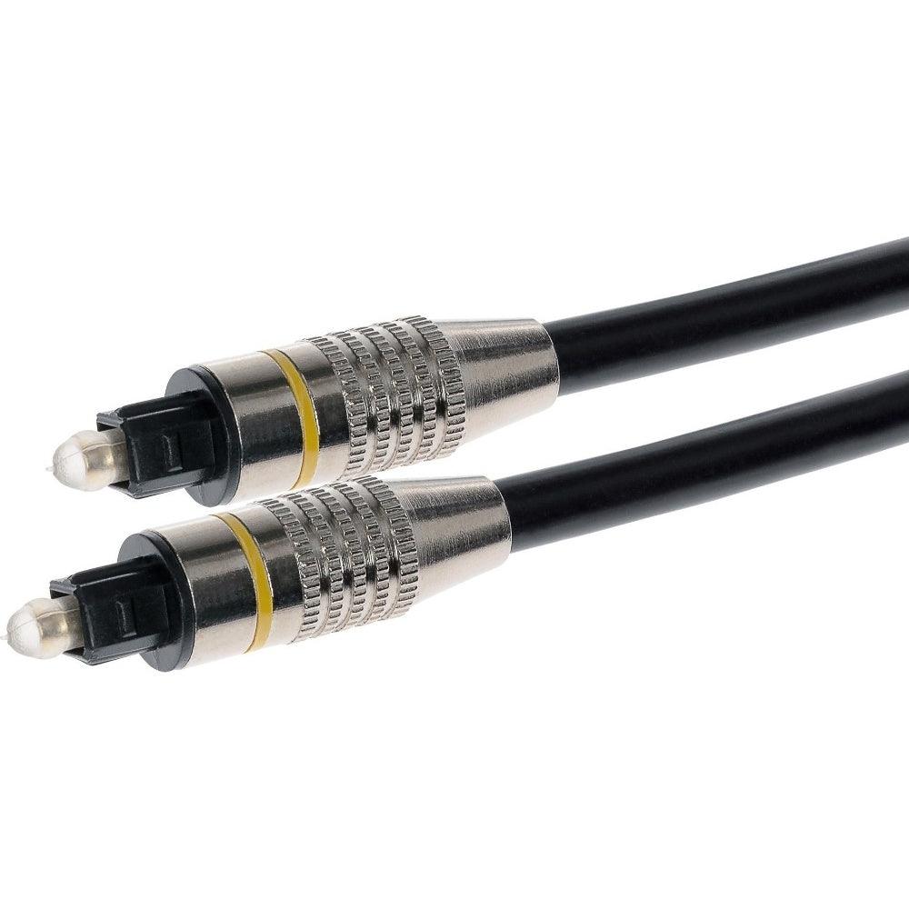 Maplin Optical Audio TOSlink Male to TOSlink Male Cable 2m