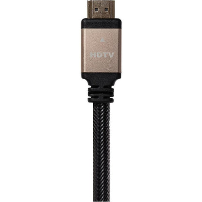 Maplin HDMI to HDMI 4K Ultra HD Cable with Gold Connectors - Black, 15m