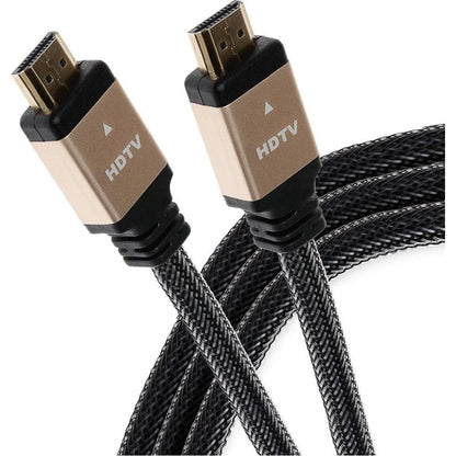 Maplin HDMI to HDMI 4K Ultra HD Cable with Gold Connectors - Black, 15m