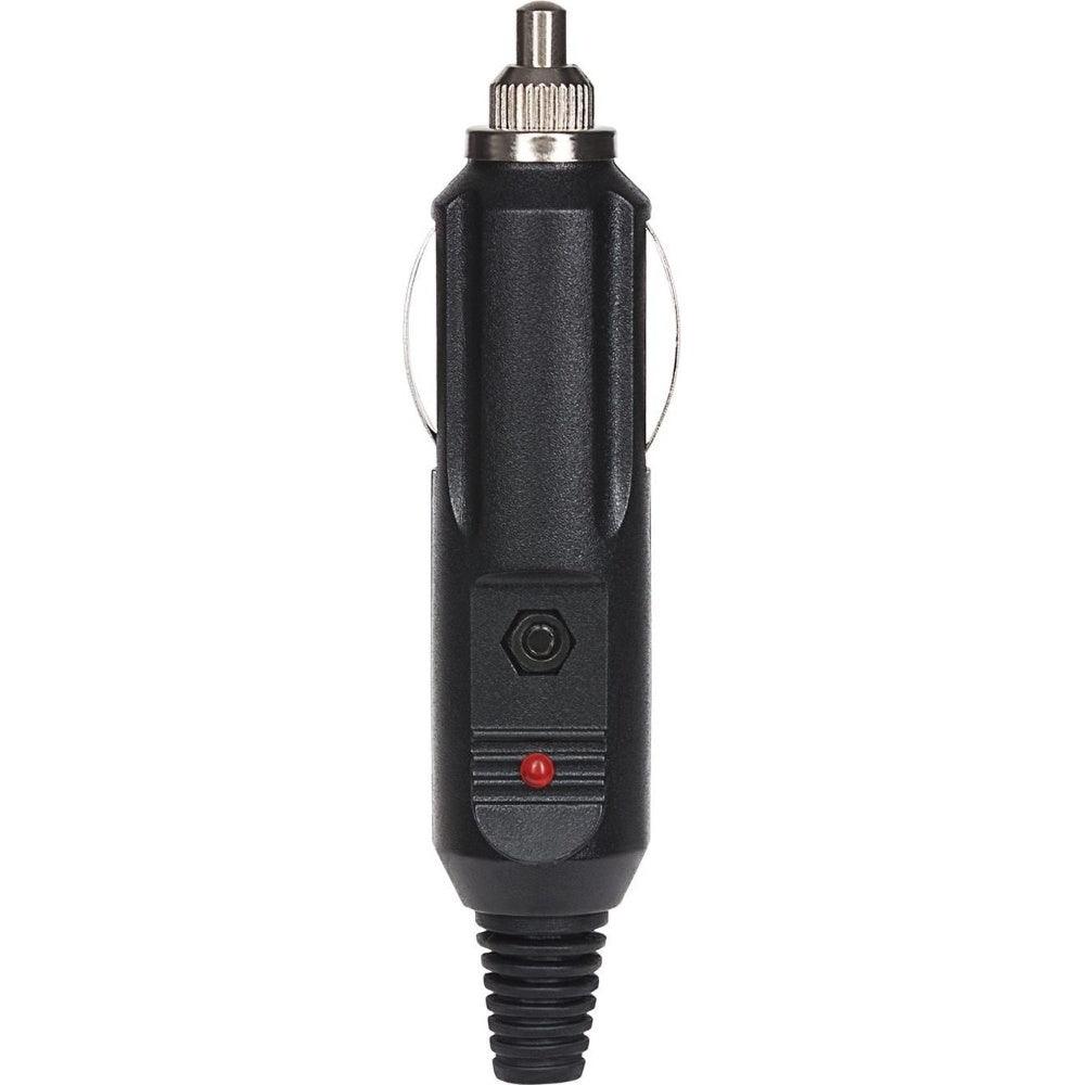 Maplin 12V Cigarette Lighter Plug with LED Power Indicator & Strain Relief