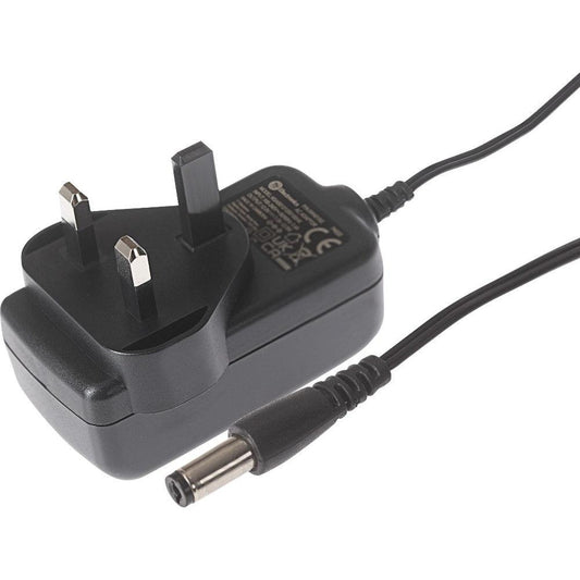 Maplin UK Switching Power Supply 12V DC 1 Amp 12W 5.5 x 2.1 x 12mm Plug - 1.5m Cable